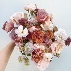 Bridal Bouquet Summer, Bridal Bouquet Spring, Bridal Bouquet Flowers, Boquette Flowers, Hand Bouquet, Pink Wedding Flowers, Pink And White Flowers, Pink Bouquet, Deco Floral