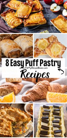 8 easy puff pastry recipes that are perfect for desserts, pies and cupcakes