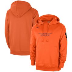 The Men's Nike Orange Phoenix Suns 2023/24 City Edition Courtside Standard Issue Pullover Hoodie is the ultimate way to show your unwavering support for the Phoenix Suns. This midweight hoodie features screen-printed graphics and an embroidered fabric applique that proudly displays the team's iconic logo. The front pouch pocket provides convenient storage for your essentials, while the "After" hood is designed to overlap the crew neck for added warmth and style. Whether you're cheering from the Nike Sportswear Hoodie For Fan Gear, Nike Sportswear Hoodie For Fans, Nike Hoodie With Team Logo, Nike Hoodie With Team Logo For Winter, Nike Casual Hoodie With Team Logo, Nike Orange, Fabric Applique, Sun Designs, Mary Jane Shoes Womens