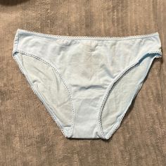 Blue Panty With Mesh Heart On The Back Surrounded By Silver Rhinestones, Size Large. Nwt Clean Girl, Silver Rhinestone, Heart On, New Wardrobe, Sleepwear Women, Women's Intimates, Victoria’s Secret, Victoria's Secret, Cd