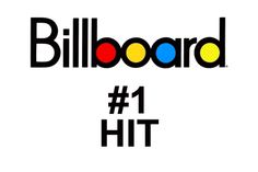 the logo for billboard 1 hit is shown in black and white, with colorful dots on it