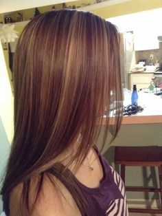 Starburst Hair Color, Brunette Hair With Blonde Highlights 2000s, Brown Hair Dye With Highlights, Brown Auburn Hair Color With Highlights, Medium Auburn Hair Color With Highlights, Hair Highlights For Auburn Hair, Auburn Streaks In Brown Hair, Brown And Orange Highlights, 200s Highlights