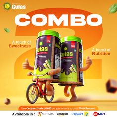 Double up on the happiness and goodness with our Gulas 2 Pet Combo at an amazing value.  Use code JUN10 to avail 10% discount on orders above 300. Shopping links are in bio Agriculture Design, Olympic Idea, Real Estate Marketing Design, Social Ads, Billboard Design, Media Sosial, Photoshop Tutorial Design