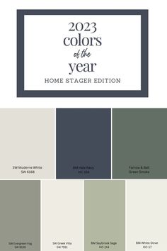 2023 Paint colors for home staging Design Home Ideas, House Color Palettes, Paint Color Schemes, House Color Schemes, Sherwin Williams Paint Colors, Room Paint Colors, Interior Paint Colors, Exterior Paint Colors, Decoration Inspiration