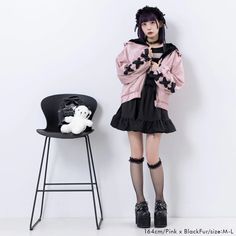 Kei Outfits, Girly Kei, Kabukicho, Jirai Kei, Clothes Ideas, Dark Fashion, Girly Outfits, Dream Clothes, Japanese Fashion