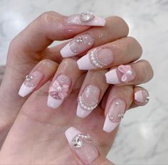 Pedicure Nail Ideas, Coquette Nail Ideas, House Interior Makeover, Coquette Nail, Interior Makeover, Bungalow Style House, Cute Pink Nails, Coquette Girl