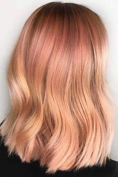 Pinkish Blonde Hair, Strawberry Blonde Ombre, Hair Color 2017, Light Strawberry Blonde, Hair Shade, Strawberry Hair, Ombre Hair Blonde