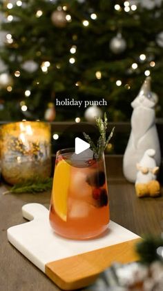 Sean Briggs on Instagram: "Here’s an annual repost of one of my favorite holiday recipes - the perfect festive punch for your holiday parties this season 🎄

🍹 HOLIDAY PUNCH 🍹
- 1 Orange, sliced 
- Blackberries
- Fresh Cranberries 
- Rosemary
- 2 cups of cranberry juice
- 1 cup of orange juice
- 1/2 cup of vodka
- 1 bottle of Prosecco

In a pitcher, add your fruit and rosemary. Combine cranberry juice, orange juice, vodka and a full bottle of Prosecco and stir. Serve quickly before Prosecco goes flat (if preparing ahead, wait to pour the Prosecco until right before serving). 

This recipe made 6-7 servings. 

21+ to enjoy 🥂

#holidaypunch #holidaycocktail #holidaycocktails #christmaspunch #christmassangria #holidaysangria #holidaydrinks #christmas #holidays #batchcocktails #cocktails #c