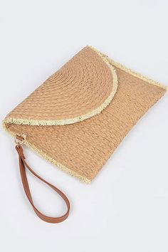 Convertible Straw Clutch Swing Bag This Convertible Straw Clutch Swing Bag is a versatile and fashionable accessory. Measuring 10.5" in width and 7.5" in height with a depth of 0.25", it is made of eco-friendly paper straw and a mix of durable metals. Lead and nickel compliant, it combines fashion with sustainability. Product Details Width: 10.5 inches Height: 7.5 inches Depth: 0.25 inches Composition: Paper Straw, Mix Metals Lead & Nickel Compliant Versatile Bags With Detachable Adjustable Strap, Beige Bag With Detachable And Adjustable Strap, Chic Bags With Detachable Adjustable Strap, Versatile Handheld Beige Satchel, Versatile Beige Handheld Satchel, Casual Beige Clutch With Removable Pouch, Versatile Adjustable Bags For On-the-go, Chic Adjustable Bags For Everyday Use, Versatile Adjustable Shoulder Bag For On-the-go