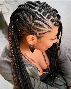 Braided Cornrow Hairstyles: CheckoutThese Best Styles - Wedding Digest Naija Blog Hair 2016, New Natural Hairstyles, Kid Hair, Protective Hair, Hair Magic, Braids Styles, Long Box Braids