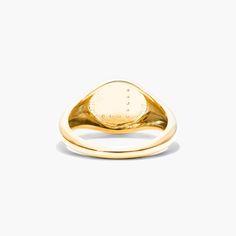 Get personal with an initial signet ring. Whether you want to rock your own initial or that of a loved one, or better yet give a customized gift, these rings fit the bill. You'll want it in every letter of the alphabet! Y Initial, X Initial, V Initial, L Initial, Ring Fit, The Alphabet, Signet Ring, Diamond Rings, Fashion Rings