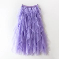 Style: Long Mesh Maxi Tiered Tutu Tulle SkirtsLength: Mid-CalfFit Type: LooseSilhouette: PleatedWaistline: EmpireElasticity: Slight Pattern Type: SolidDetail: LayeredMaterial: Mesh One SizeWaist: 23.62-39.37in / 60-100cmLength: 33.46in / 85cm Spring Tulle Skirt With Stretch, Fitted Tulle Maxi Skirt For Spring, Fitted Tulle Maxi Skirt For Summer, Spring Stretch Tulle Skirt, Summer Tulle Skirted Bottoms, Summer Tiered Tulle Skirt, Spring Pleated Tulle Bottoms, Spring Tulle Maxi Skirt With Ruffles, Spring Stretch Tulle Bottoms