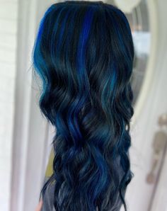 Black and Blue Hair Color Ideas For Trending Tresses Black Shades