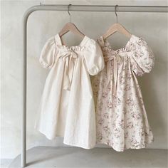 Coming Home Dress, Classy Toddler Dress, Baby Boutique Dress, Baby Mode, Girls Casual Dresses, Foto Baby, Autumn Dress, Dress Cotton