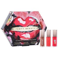 What it is: A Gloss Bomb lip set with one for every function, featuring two favorite shades and an exclusive shade-swipe it on for the most popping pout.Ingredient Callouts: These products are cruelty-free.What Else You Need to Know: Let's get into it: Gloss Bomb is coming through for the holidays with fresh ways to drip out your pout. Treat lips to a trio of your favorite glosses in every format-plus a brand-new, shimmering bright coral shade-so you can shine and stand out during the holidays.T 2024 Makeup, Sephora Favorites, Holiday 2024, Hair Removal Device, Beauty Event, Lip Set, Luminizer, Lip Cream, Lip Balm Gloss