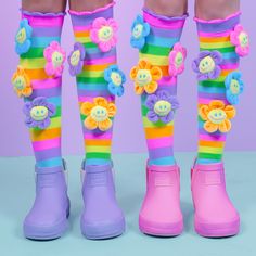 Chloe Hairstyles, Crazy Sock Day Ideas, Fun Socks For Kids, Wacky Socks, Mermaid Socks, Oopsie Daisy, Crazy Hat, What I Like About You, Silly Socks