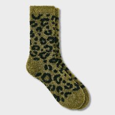 Enhance comfort with Women's Leopard Cozy Crew Socks from Auden™ 4-10. Made from a blend of materials, these socks provide the perfect stretch and fit. The lightweight knit fabric ensures all-day comfort. Each pack includes a pair of crew length socks, ideal for any casual outfit. Auden™: Fit for you in every way. Liner Socks, Slipper Socks, Boot Socks, Lightweight Knit, Socks And Hosiery, Over The Knee Boots, Over The Knee, Socks Women, Casual Outfit