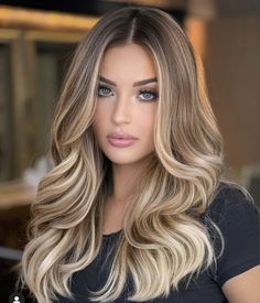 Special Occasion Hairstyles, Spring Hair Color, Blonde Hair Inspiration, Hair Color Highlights, Long Blonde, Spring Hairstyles, Balayage Highlights, Long Blonde Hair, Hair Color Trends