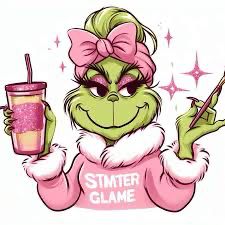 an image of a cartoon character holding a smoothie and drinking from a straw cup