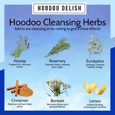 Let's get your spirit cleansed and your energy unblocked! Here are the herbs you need to do it! Ritual Cafe, Witchy Room Ideas, Hoodoo Delish, Hoodoo Witch, Hoodoo Conjure Rootwork, Hoodoo Magic, Wiccan Sabbats, Magical Universe, Hoodoo Conjure