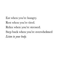 Listen to your body Listen To Your Body Quotes, Your Body Quotes, Happiness Motivation, Body Quotes, Body Muscles, Hiit Session, Mental Health Recovery, Saturday Weekend, Soul Healing