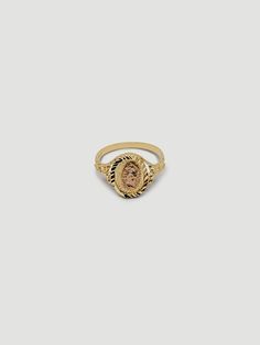 DESCRIPTIONA ring featuring the Virgin Mary in 14k rose gold surrounded by 14k yellow gold. A look: stack and layer this with other pieces from our Religious Edit for full effect. This piece requires custom sizing, making it final sale. DETAILS- always made in 14k yellow and rose gold 14k Rose Gold Round Band Ring, Luxury 14k Rose Gold Oval Rings, Gold Oval Stackable Rings Tarnish Resistant, Gold Oval Stackable Rings, Tarnish Resistant, Gold Stackable Rings In 14k Rose Gold, 14k Rose Gold Ring With Round Band, Luxury 14k Rose Gold Stackable Jewelry, Stackable 14k Rose Gold Jewelry In Gold, Timeless 14k Rose Gold Rings With Polished Finish