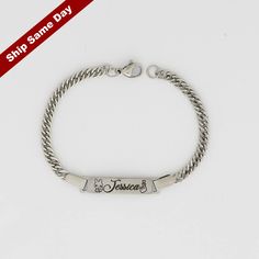 Personalized Men's Bracelets Mens Bracelet Personalized, Medical Id Bracelets, Mens Bracelets, Men's Bracelets, Mens Bracelet Silver, Id Bracelets, Bracelet For Men, Move Forward, Formal Looks