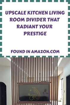 the living room divider that radiates your prestige