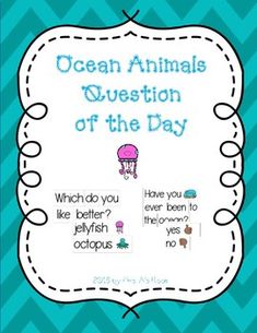 an ocean animal question for the day