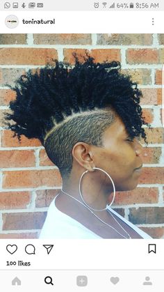 Crochet Braids With Shaved Sides, Creative Braids, Edgy Hairstyles, Ladies Hairstyles, Faux Dreads, Shaved Hairstyles, Braids With Shaved Sides, Undercut Styles, Faux Locks