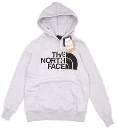 The North Face Hoodie, Cream Hoodie, North Face Hoodie, Cute Preppy Outfits, Kangaroo Pouch, Pullover Designs, Half Dome, Printed Sleeves, Christmas Wishlist