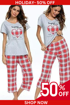 Step into a world of comfort with our Women Pajamas Night Wear Sets, designed with exquisite patterns like Blue Kitty and more. Crafted for a restful night, these sets blend functionality with flair. Gift elegance and comfort to someone special, or pamper yourself at a 50% discount! Casual Home Sets With Long Pants, Casual Printed Sleep Sets, Printed Sets For Loungewear With Long Pants, Printed Loungewear Set With Long Pants, Women Pajamas, Pamper Yourself, Night Wear, Pajama Sets, Different Patterns