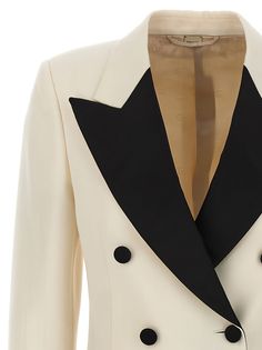 100% wool Gucci Women, Guccio Gucci, Womens Blazers, Double Breasted Blazer, Wool Blazer, Wedding Attire, Luxury Retail, Blazers For Women, Italian Fashion