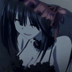 Vamp Anime Pfp, Kurumi Pfp, Anime Girlboss Pfp Cute, Anime Pfp Discord, Anime Character Pfp, Anime Goth, Filmy Vintage