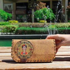 Frida Khalo Vegan Leather Walletvintage Style Walletfrida - Etsy Vintage Handmade Clutch For Everyday Use, Handmade Vintage Coin Purse, Handmade Brown Clutch Wallet, Handmade Bohemian Wallets For Daily Use, Vintage Hand-stitched Wallet As Gift, Vintage Handmade Wallets For Everyday, Vintage Handmade Wallet, Handmade Bohemian Coin Purse, Vintage Handmade Wallets For Daily Use