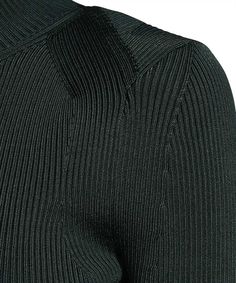 Ribbed item2% elastane, 79% viscose, 19% polyamideComposition: 2% % Elastane, 79% % Viscose, 19% % Polyamide Elegant Ribbed Stretch Sweater, Fitted Knit Tops For Work, Fitted Knit Sweater For Work, Fitted Ribbed Viscose Top, Fitted Textured Knit Sweater For Work, Structured Fitted Tops For Fall, Fitted Structured Tops For Fall, Fitted Ribbed Sweater, Elegant Fitted Tops With Ribbing