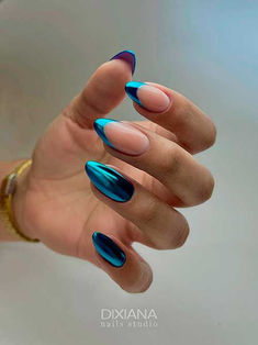 17 Trendy Chrome Nail Ideas for Fall 2023 Milky Nails, Chrome Nails Designs, French Tip Nail Designs, Tree Nails, Her Nails, French Acrylic Nails