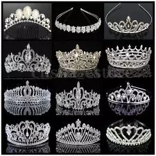 many different styles of tiaras