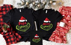 Christmas Shirts Vinyl, Grinch T Shirt, Year Sweatshirt, Grinch Shirt, Grinch Shirts, Christmas Matching, New Years Shirts, Christmas Pjs, Squad Shirt