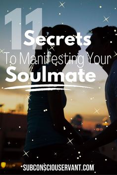 a man and woman kissing in front of the sun with text that reads, 11 secrets to