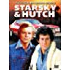 the movie starsky and hutch is shown in front of an image of two young men