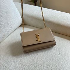 Brand New With Dust Bag! Ysl Crossbody, Ysl Crossbody Bag, Ysl Kate, Rich Aesthetic, Aesthetic Core, Saint Laurent Bags, Yves Saint Laurent Bags, Yves Saint Laurent, Saint Laurent