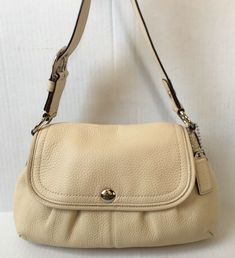 Beautiful coach purse! Not sure what exact the style name is. It is made of thick pebble leather, silver hardware. Zipper top closure. There is ac big slip pocket in the back. In near mint condition except a few light spots on the shoulder strap on the inner side. Not visible when carry 14x 9” x 3”. Smoke free home Light Spots, Coach Purse, Zipper Top, Leather Silver, Handbag Purse, Coach Purses, Leather Handbag, Silver Hardware, Pebbled Leather