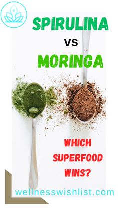 Spirulina vs Moringa Benefits Of Spirulina Powder, Spirulina Vs Chlorella Benefits, Rosabella Moringa, Spirulina Benefits For Women, Moringa Benefits For Women, Chlorella Benefits, Health Benefits Of Moringa, Benefits Of Spirulina, Moringa Smoothie