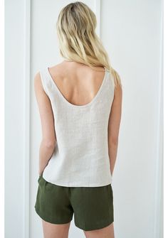 Unique Women Tops, Linen Camisole, Bollywood Outfits, Style Change