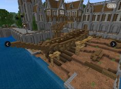 Minecraft Medieval Quarry, Minecraft Medieval Harbour, Minecraft Medieval Dock, Minecraft Medieval Port, Medieval Docks, Minecraft Market