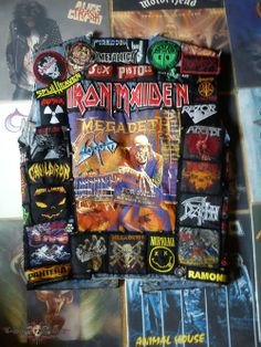 Punk Jacket, Hell Bent, Concert Wear, Battle Jacket