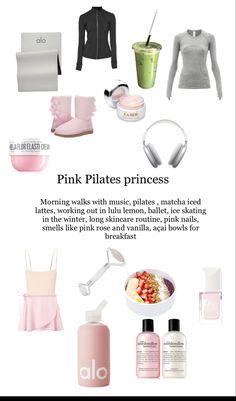 Princess Workout, Pink Pilates Princess Aesthetic, Pilates Princess Aesthetic, Pink Pilates Princess, Pink Plates, Sport Quotes Motivational, Pretty Pink Princess, Pink Pilates, Pilates Princess