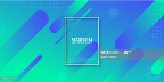 modern abstract background with blue and green colors