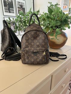 I purchased this Louis Vuitton Palm Springs backpack from eBay in 2018. The size is great for everyday wear! I carried it for a few years and it’s been sitting in the dust bag since. Would love to find it a new home! I have the certificate of authentication along with the dust bag that I will include. The bag is in over all good shape with normal signs of wear. No rips or tears but could use a cleaning! Thank you for looking! Louis Vuitton Palm Springs, Palm Springs, Find It, New Home, Springs, Dust Bag, Everyday Wear, Louis Vuitton, Thank You